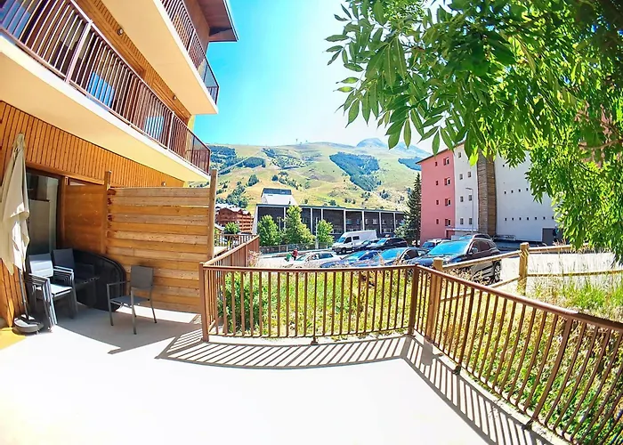 Spacieux Aux Deux Alpes Avec Terrasse Et 10 Couchages - Fr-1-811-44 Апартаменты